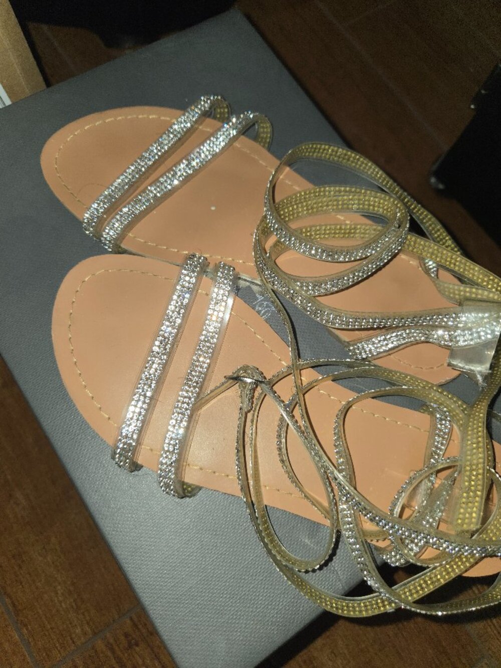 Wrap up sandals